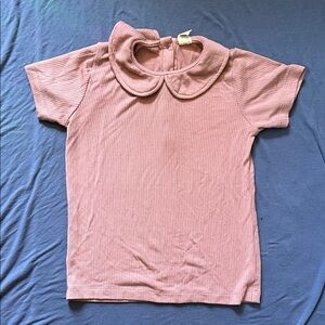 Kate Quinn 5y Modal Rib Peter Pan Tee